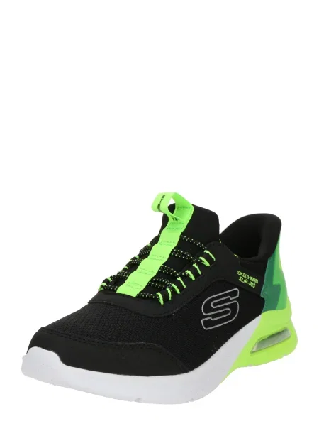 SKECHERS Superge Microspec Max zelena / neonsko zelena črna