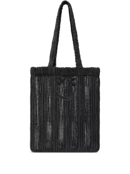 Geantă shopper Pinko negru
