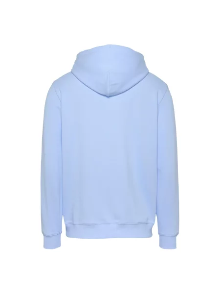 Bluza z kapturem Tommy Jeans z kapturem z logo niebieska