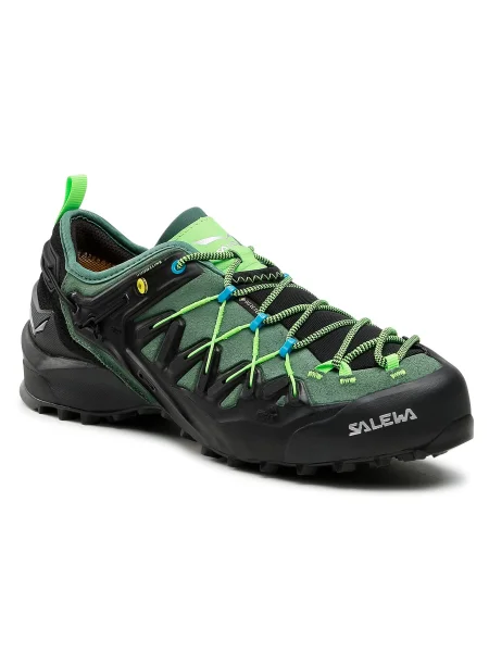 Sneakerși Salewa verde