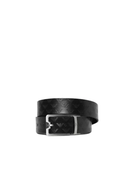 Pasek Emporio Armani czarny