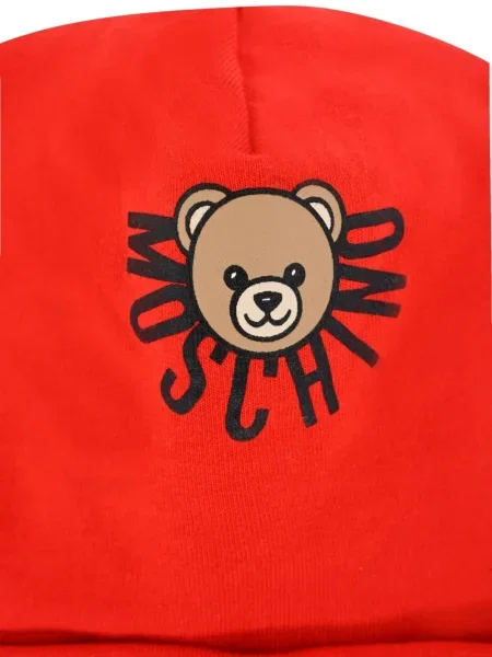 Czapka dziecięca Moschino czerwona