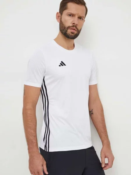 Tréninkové tričko adidas Performance Tabela 23 s aplikací bílá