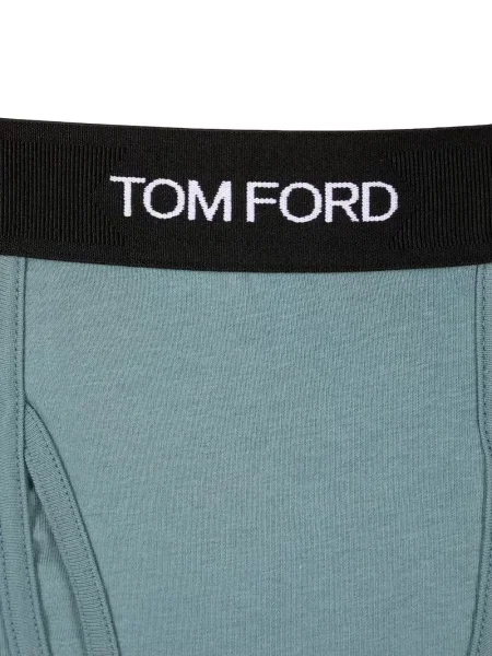 Hlače Tom Ford s autogramom plava