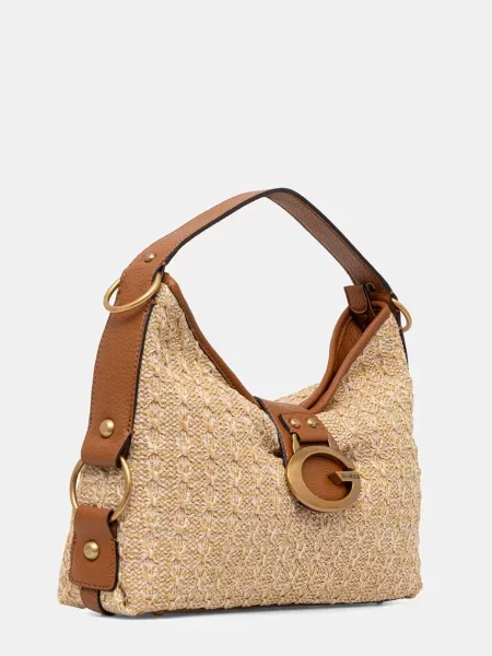 Klasična torbica Guess bež