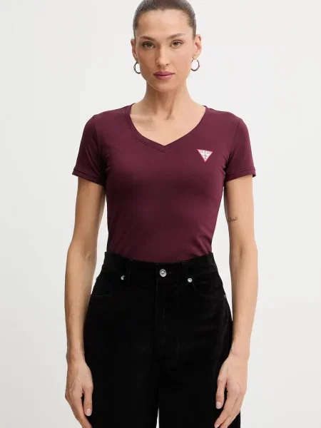 Тениска Guess дамска розово