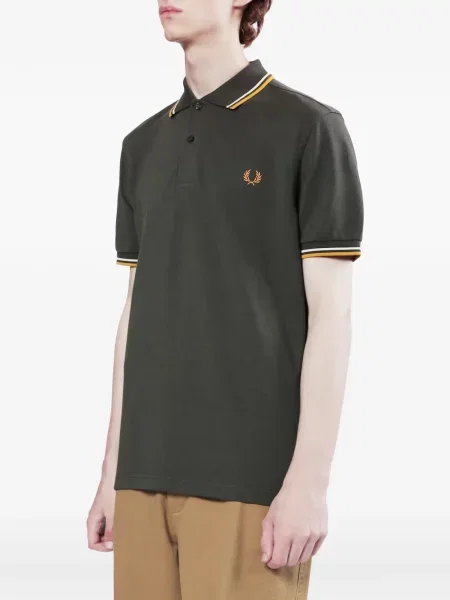 Поло тениска Fred Perry зелено