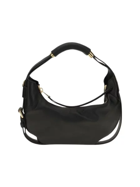 Torebka hobo Moschino czarna
