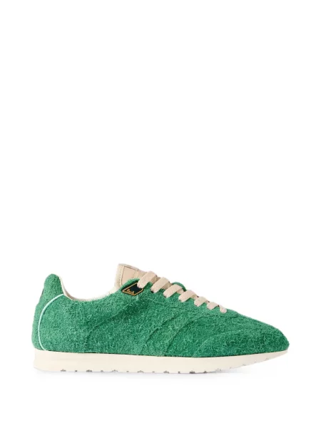 Sneakerși Ps Paul Smith din piele de căprioară verde
