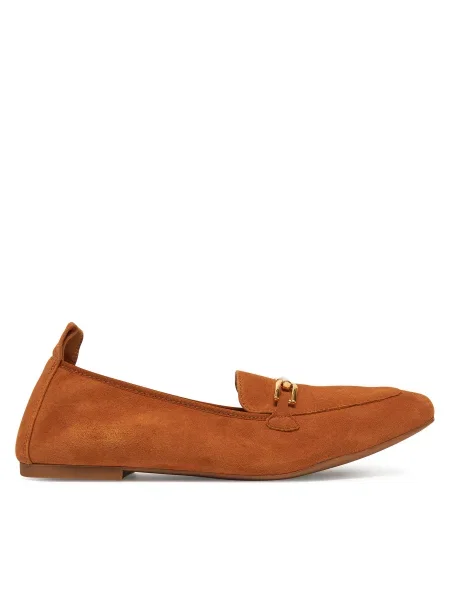 Pantofi loafer Unisa portocaliu