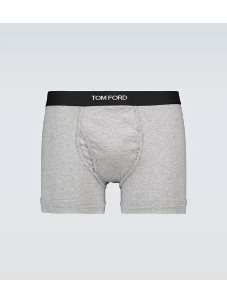 Strečové boxerky Tom Ford šedé