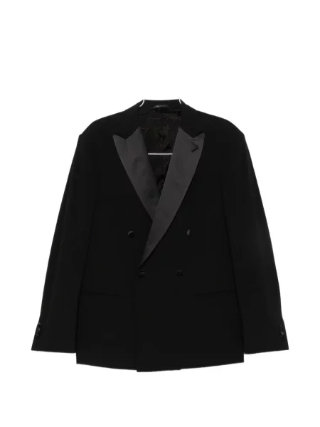 Sacou Giorgio Armani cu două rânduri de nasturi negru