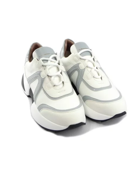 Sneakersy Alexander Smith białe