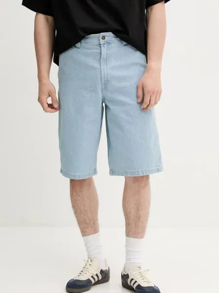 Dickies pantaloni scurți jeans albastru