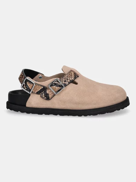 Σανδάλια σουέτ Birkenstock Tokio EXQ LE μπεζ