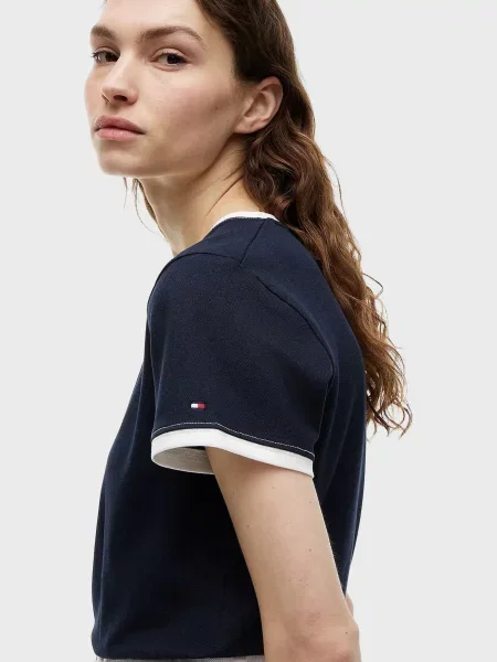 Футболка Tommy Hilfiger синя