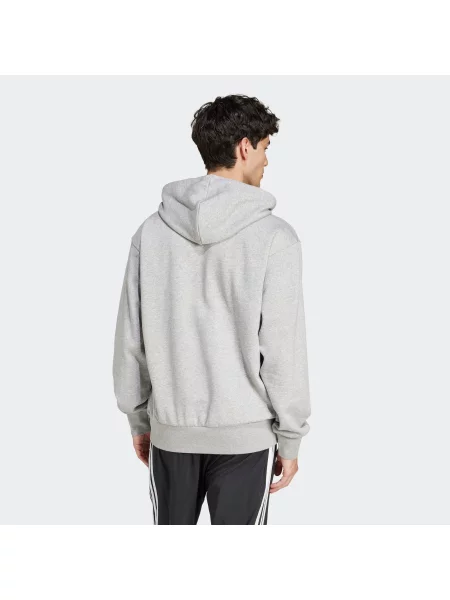 ADIDAS SPORTSWEAR Športna majica Essentials Feelcozy pegasto siva