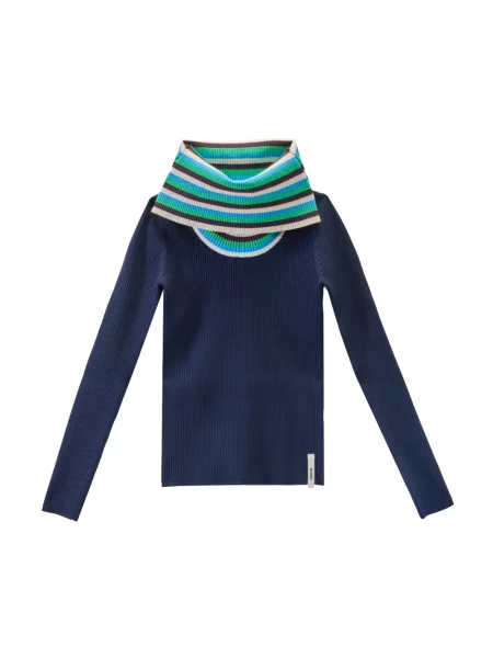 Sweter Sunnei niebieski