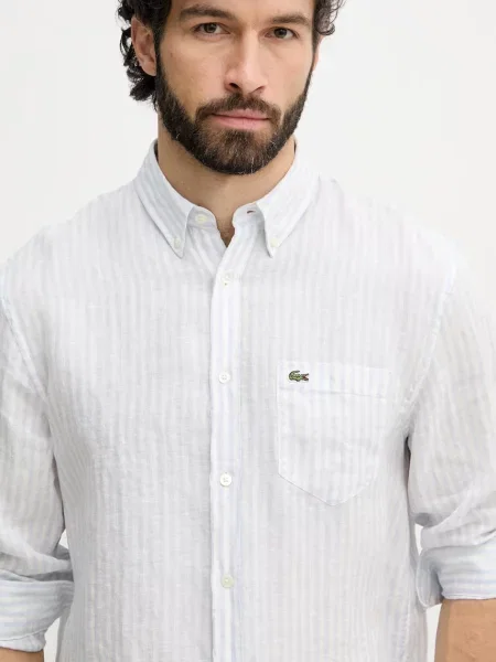 Льняная рубашка Lacoste