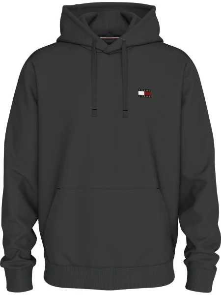 Bluza Tommy Jeans Reg Badge Hoodie Black M czarne