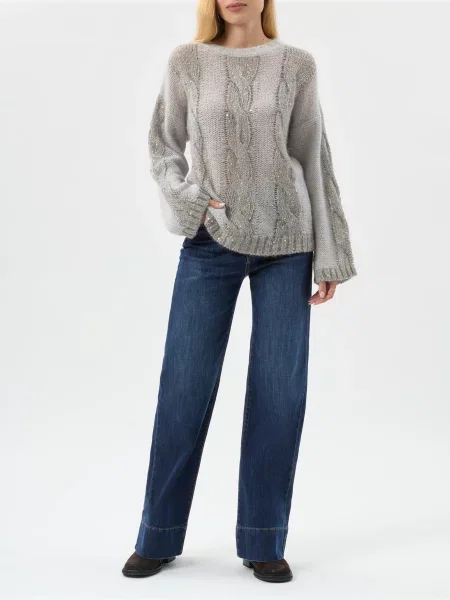 Светр Panicale Cashmere сірий