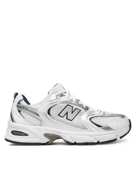 Superge New Balance bela