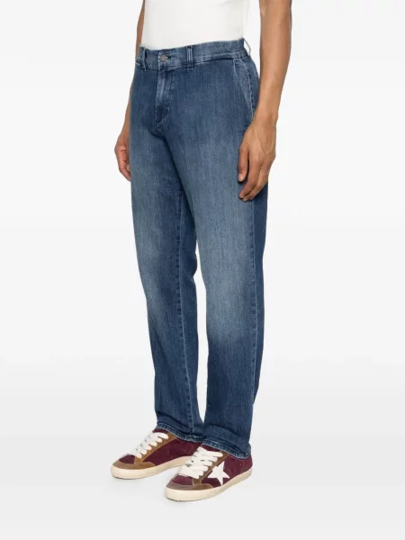 Pantaloni chino 7 For All Mankind albastru