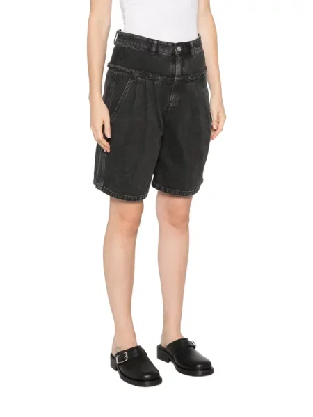 Pantaloni scurți Marant Etoile negru
