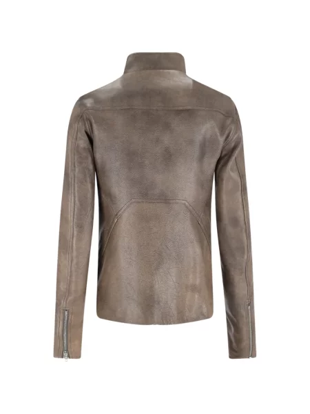 Geanta de piele Rick Owens asimetrică maro