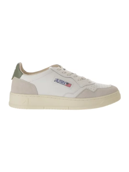 Sneakersy Autry skórzane białe