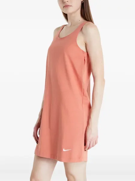 Rochie mini Nike cu șireturi din dantelă cu glugă roz