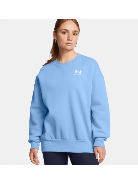 Hanorac crewneck Under Armour albastru