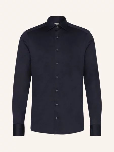 Stenströms Žerzejová Košile Slim Fit tmavě modrá