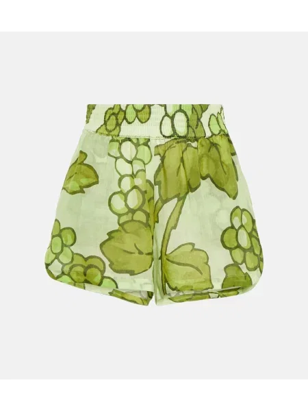 Pantaloni scurți Etro cu imagine verde