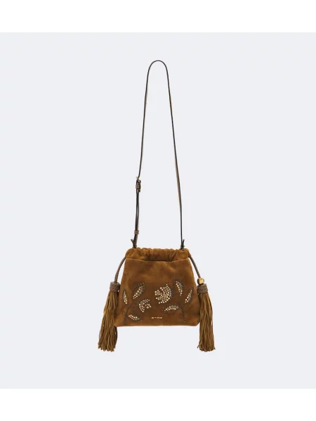 Crossbody kabelka Etro hnedá