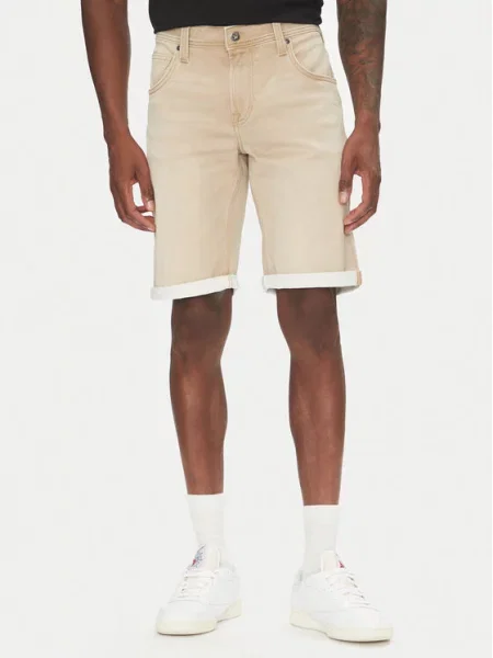 Mustang Džínové šortky Chicago Z béžová