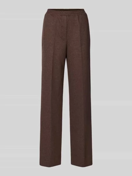 Spodnie biznes z kanty z mieszanka wełny Weekend Max Mara