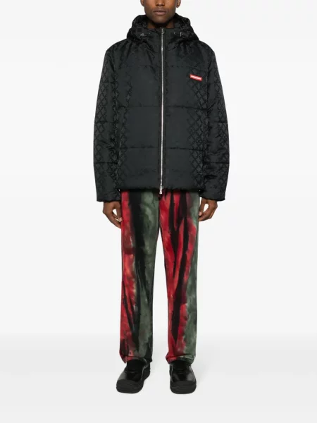 Raštuotas striukė Charles Jeffrey Loverboy juoda