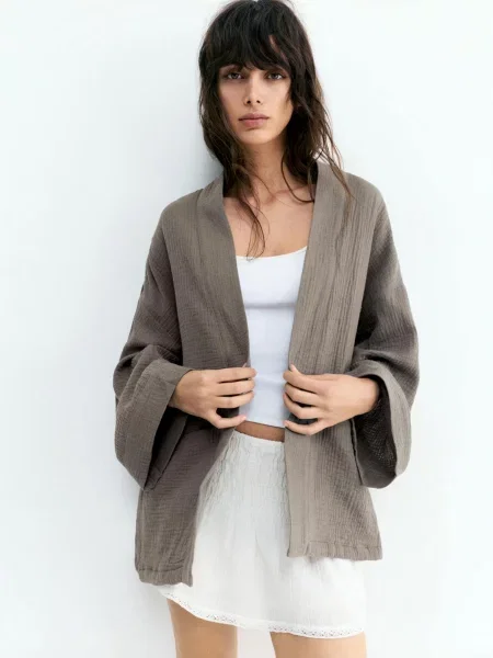 Sveter Pull&bear zelená