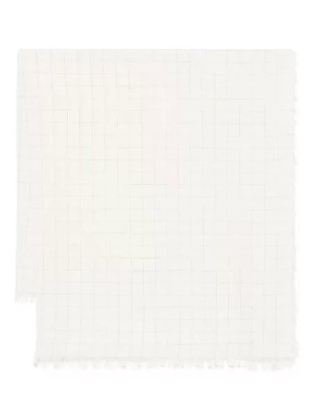 Šal Toteme karirani bijela