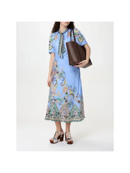 Shopperka Etro brązowa