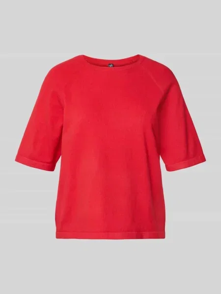 T-shirt o kroju regular fit z raglanowymi rękawami model ‘BREE’ Pieces