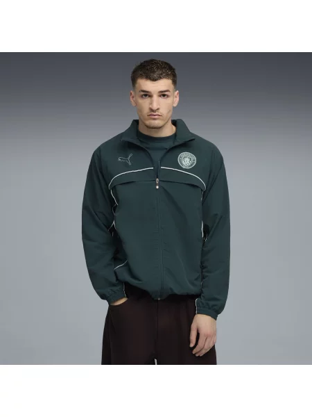 PUMA kurtka Manchester City FtblStatement Cellerator Odzież S zielony