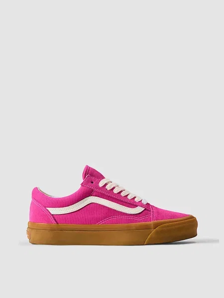 Замшевые кеды Vans розовые