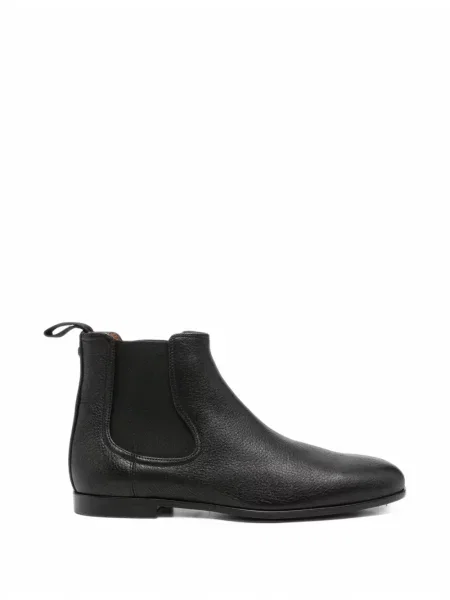 Botine chelsea Ferragamo din piele negru