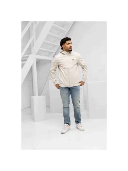 Kurtka Lyle & Scott softshell beżowa