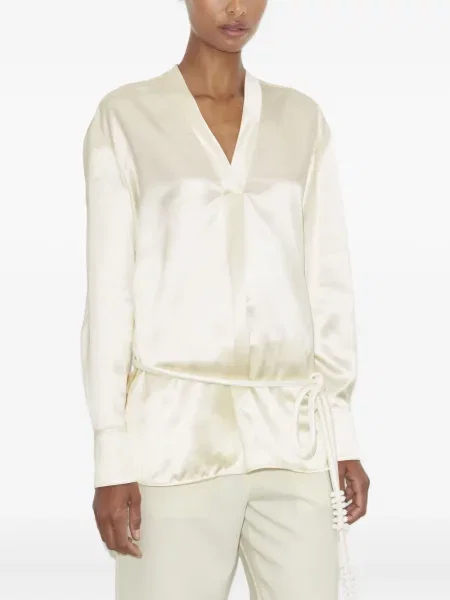 Bluză Tory Burch cu decolteu în V