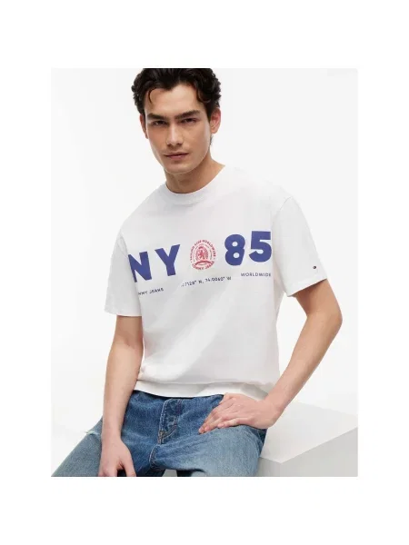 Majica Tommy Jeans bež