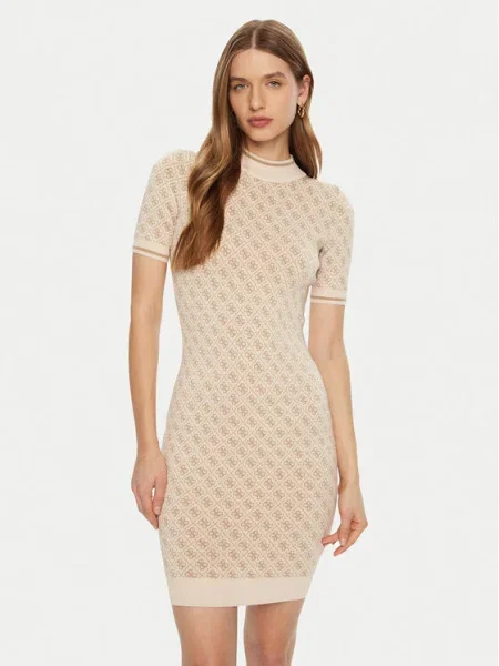Guess Rochie tricotată bej