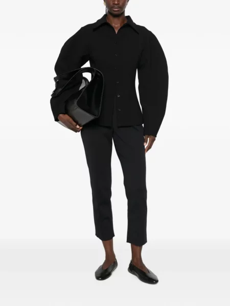 Decupat pantaloni Cfcl conici negru